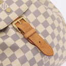 LOUIS VUITTON Damier Azur Speron Backpack N41578 LV Auth ep16361A-21