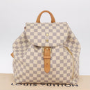 LOUIS VUITTON Damier Azur Speron Backpack N41578 LV Auth ep16361A-33