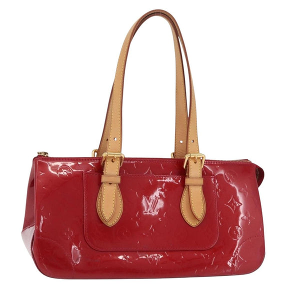 LOUIS VUITTON Monogram Vernis Rosewood Avenue Pomme D'amour M93507 Auth ep16362A