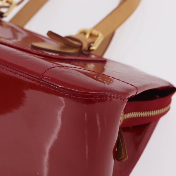 LOUIS VUITTON Monogram Vernis Rosewood Avenue Pomme D'amour M93507 Auth ep16362A