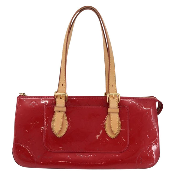 LOUIS VUITTON Monogram Vernis Rosewood Avenue Pomme D'amour M93507 Auth ep16362A