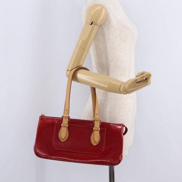 LOUIS VUITTON Monogram Vernis Rosewood Avenue Pomme D'amour M93507 Auth ep16362A