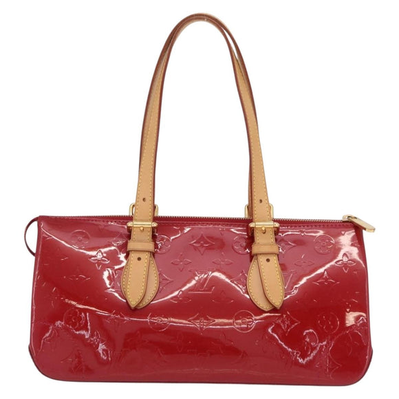 LOUIS VUITTON Monogram Vernis Rosewood Avenue Pomme D'amour M93507 Auth ep16362A