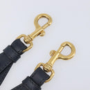 Christian Dior Trotter Canvas Shoulder Strap 37"" Navy Gold Silver Auth ep16365-5