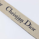 Christian Dior Trotter Canvas Shoulder Strap 36.6"" Navy Gold Auth ep16366-12