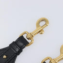 Christian Dior Trotter Canvas Shoulder Strap 36.6"" Navy Gold Auth ep16367-5