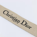 Christian Dior Trotter Canvas Shoulder Strap 36.6"" Navy Gold Auth ep16367-9