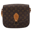 LOUIS VUITTON Monogram Saint Cloud GM Shoulder Bag M51242 LV Auth ep16368-13
