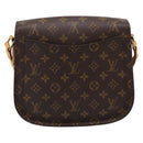 LOUIS VUITTON Monogram Saint Cloud GM Shoulder Bag M51242 LV Auth ep16368-2