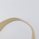CELINE Hand Bag Leather Beige Gold Auth ep16369A-10