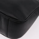 GUCCI Bamboo Hand Bag Leather 2way Black Gold 001 1638 Auth ep16370-15