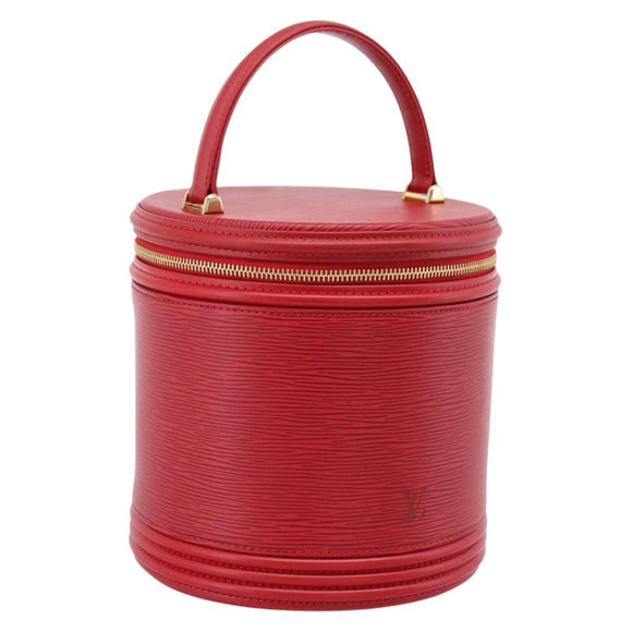 LOUIS VUITTON Epi Cannes Hand Bag Red M48037 LV Auth ep16376A