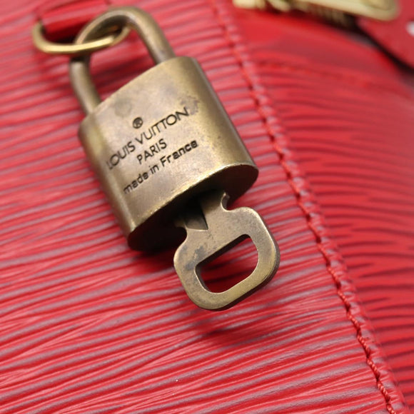 LOUIS VUITTON Epi Cannes Hand Bag Red M48037 LV Auth ep16376A