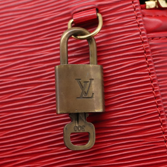 LOUIS VUITTON Epi Cannes Hand Bag Red M48037 LV Auth ep16376A