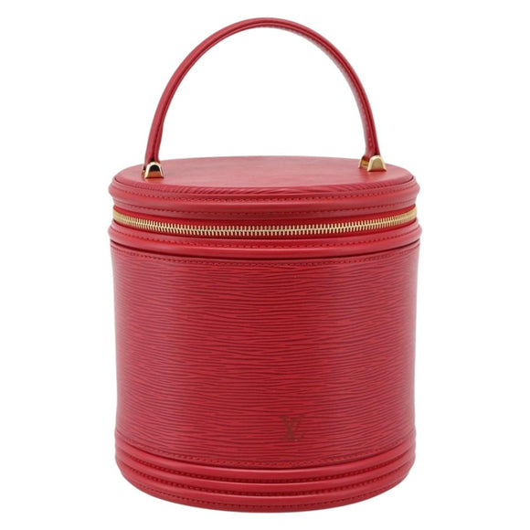 LOUIS VUITTON Epi Cannes Hand Bag Red M48037 LV Auth ep16376A