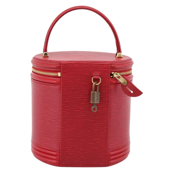 LOUIS VUITTON Epi Cannes Hand Bag Red M48037 LV Auth ep16376A