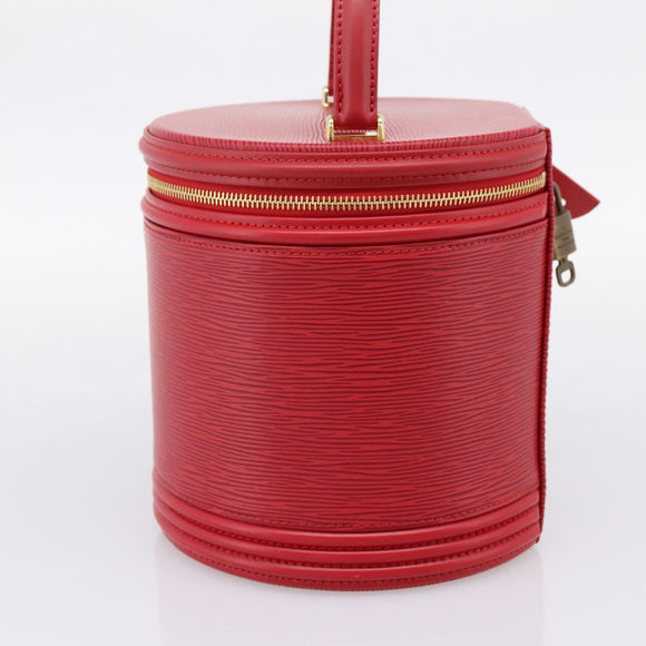 LOUIS VUITTON Epi Cannes Hand Bag Red M48037 LV Auth ep16376A