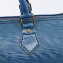 LOUIS VUITTON Epi Speedy 30 Hand Bag Toledo Blue M43005 LV Auth ep16377-19