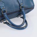 LOUIS VUITTON Epi Speedy 30 Hand Bag Toledo Blue M43005 LV Auth ep16377-7