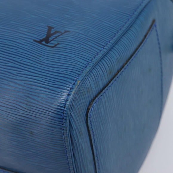 LOUIS VUITTON Epi Speedy 35 Hand Bag Toledo Blue M42995 LV Auth ep16379A