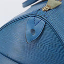 LOUIS VUITTON Epi Speedy 35 Hand Bag Toledo Blue M42995 LV Auth ep16379A-19