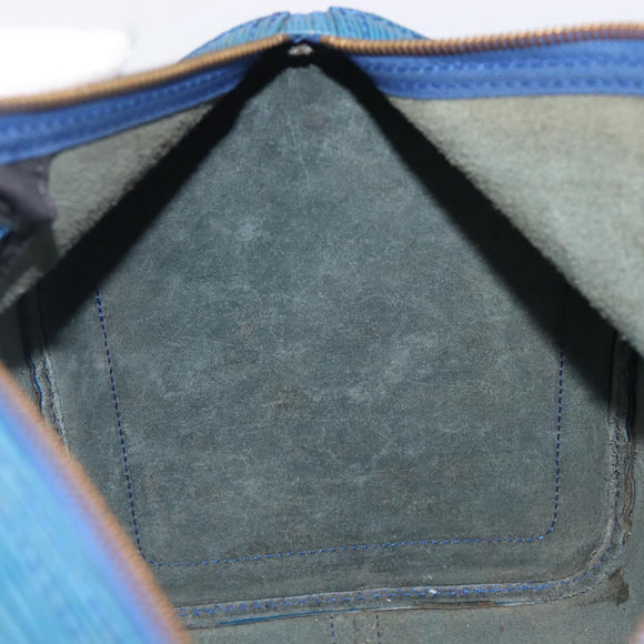 LOUIS VUITTON Epi Speedy 35 Hand Bag Toledo Blue M42995 LV Auth ep16379A