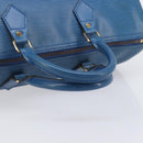 LOUIS VUITTON Epi Speedy 35 Hand Bag Toledo Blue M42995 LV Auth ep16379A-7