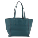 Chloe Milo Hand Bag Leather Green Gold Auth ep16383A-2