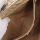 Christian Dior Trotter Canvas Romantic Hand Bag PVC Beige Silver Auth ep16386-29