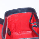 CELINE Hand Bag Leather Navy Gold Auth ep16387A-21