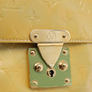 LOUIS VUITTON Monogram Vernis Spring Street Hand Bag Gris M91029 LV Auth ep16388-17
