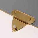 LOUIS VUITTON Monogram Vernis Spring Street Hand Bag Gris M91029 LV Auth ep16388-21