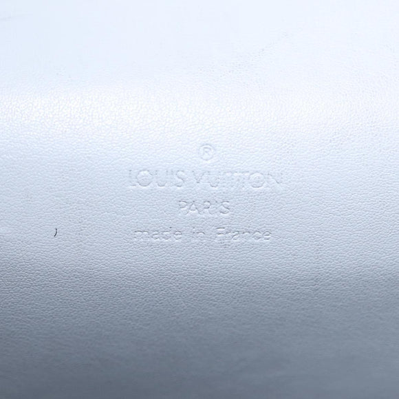 LOUIS VUITTON Monogram Vernis Spring Street Hand Bag Gris M91029 LV Auth ep16388