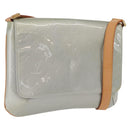 LOUIS VUITTON Monogram Vernis Thompson Street Bag Gris M91008 LV Auth ep16389V-1