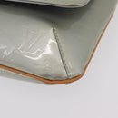 LOUIS VUITTON Monogram Vernis Thompson Street Bag Gris M91008 LV Auth ep16389V-14