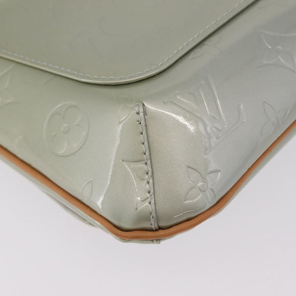 LOUIS VUITTON Monogram Vernis Thompson Street Bag Gris M91008 LV Auth ep16389V