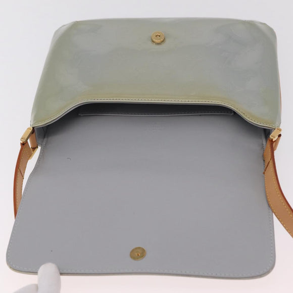 LOUIS VUITTON Monogram Vernis Thompson Street Bag Gris M91008 LV Auth ep16389V