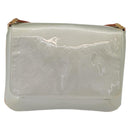 LOUIS VUITTON Monogram Vernis Thompson Street Bag Gris M91008 LV Auth ep16389V-2