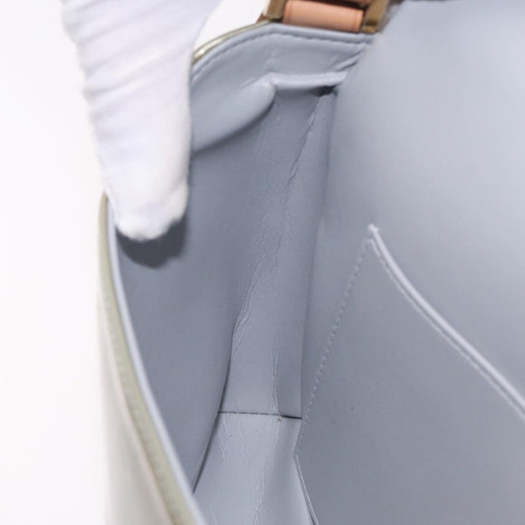 LOUIS VUITTON Monogram Vernis Thompson Street Bag Gris M91008 LV Auth ep16389V
