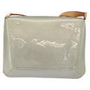 LOUIS VUITTON Monogram Vernis Thompson Street Bag Gris M91008 LV Auth ep16389V-3