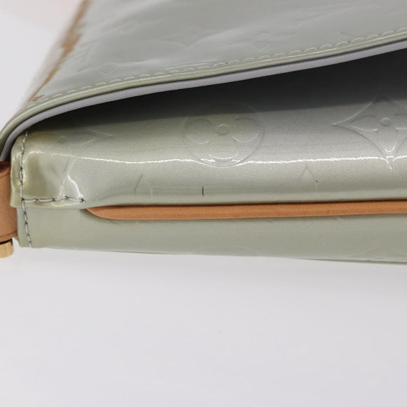 LOUIS VUITTON Monogram Vernis Thompson Street Bag Gris M91008 LV Auth ep16389V