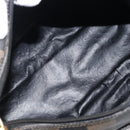 FENDI Pecan Canvas Hand Bag PVC Black Brown Auth ep16390-22