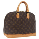 LOUIS VUITTON Monogram Alma Hand Bag M51130 LV Auth ep16392A-1