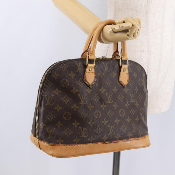 LOUIS VUITTON Monogram Alma Hand Bag M51130 LV Auth ep16392A