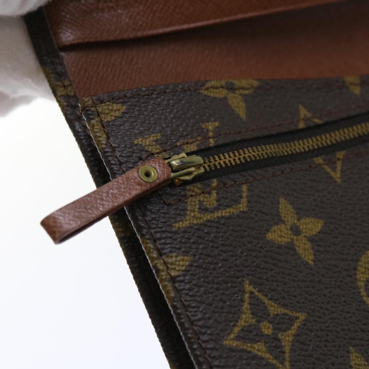 LOUIS VUITTON Monogram Pochette Rabat 20 Clutch Bag M51935 LV Auth ep1640