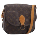 LOUIS VUITTON Monogram Saint Cloud GM Shoulder Bag M51242 LV Auth ep16400-1