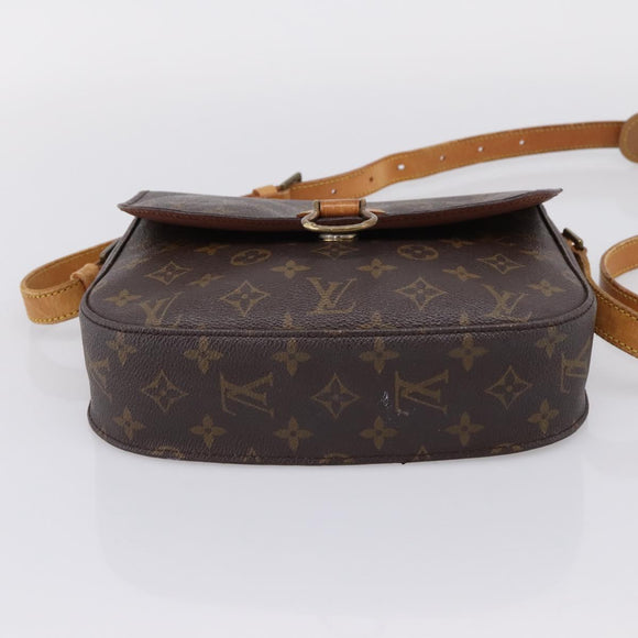 LOUIS VUITTON Monogram Saint Cloud GM Shoulder Bag M51242 LV Auth ep16400