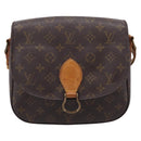 LOUIS VUITTON Monogram Saint Cloud GM Shoulder Bag M51242 LV Auth ep16400-2