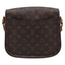 LOUIS VUITTON Monogram Saint Cloud GM Shoulder Bag M51242 LV Auth ep16400-3