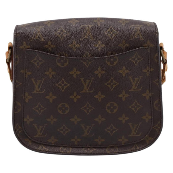 LOUIS VUITTON Monogram Saint Cloud GM Shoulder Bag M51242 LV Auth ep16400
